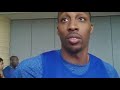 Dwight howard interview at all star practice!