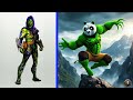 AVENGERS But KUNG-FU PANDA 🐼 VENGERS 🔥 All Characters (marvel & DC) 2024💥