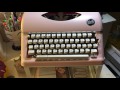 Pink Typecast Typewriter by We R Memory Keepers