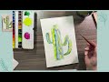 Let's paint a whimsical cactus!