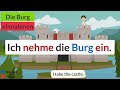 Deutsch lernen mit einfachen Sätze a1 a2 b1 | Everyday life Learn German with simple sentences