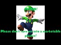 Luigi Marketable Plushies