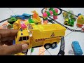 Drama Kereta Api thomas & friends, bus tayo, excavator, buldozer, loader, crane, mixer molen