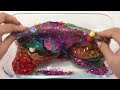 Rainbow KUROMI Slime Mixing | Mixing Many Things Into Slime | Slime Mixing Random With Piping Bags