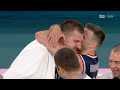 Nikola Jokic SO HYPED after Serbia beat Germany to win Bronze Medal at Olympics