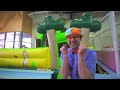 Blippi Visits Kinderland Indoor Playground! | Fun and Educational Videos for Kid