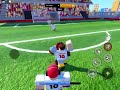 Me playing Super league soccer in roblox