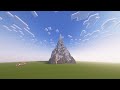 Mountain Terraforming|Creative||World Edit| #shorts #timelapse