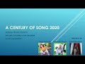 Virtual Century of Song (sorry this is late but enjoy)