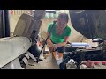 Time-lapse: Genius girl repair and restore truck, car, excarvator, electric engines for help people