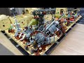 Building Lego Mos Eisley Cantina Diorama MOC, The Finale.