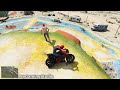Spiderman Motorcycle Crashes in GTA 5 - Best Stunts and Fails