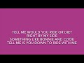 MarMar Oso & YELLY - “RIDE OR DIE” (Lyrics Video)