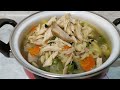 Chicken Macaroni soup Recipe | Simple Chicken macaroni  soup Recipe| Asian macaroni recipe