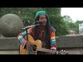 AWESOME STREET MUSICIAN SINGS - No Woman, No Cry