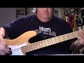 Scorpions Pictured Life Bass Cover with Notes & Tab