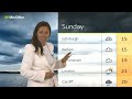 18/09/24 – Cloud pushing in westwards – Evening Weather Forecast UK – Met Office Weather