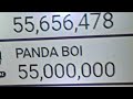 Panda Boi hits 55M subscribers!