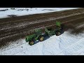 Hauling Cow Manure Southern Alberta #agriculture #subcribe #follow #amazing @JohnDeere