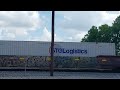 Big freight train into a Small town            (Railfanning at Flatonia Texas)