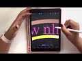 Mastering Word Curving on Procreate: A Step-by-Step Tutorial