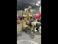 (361kg) 796lbs BENCH PRESS UNOFFICIAL WORLD RECORD JULIUS MADDOX