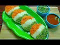 Tri Color Idli  Recipe  | Healthy And  Swaddist  Breakfast  #idli #video #viral  #healthy