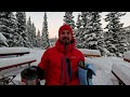 I Tried Winter Camping with a 60lbs Pack...