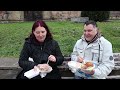 People are queuing for THREE HOURS to buy humble jacket potato | SWNS