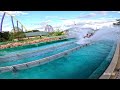 World's First Launched Log Flume Coaster | Catapult Falls Ride at SeaWorld San Antonio 2024