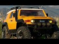 FMS fj cruiser rc 4x4 off road GoPRO FPV out of the box