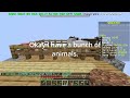 Minecraft One block- Building animal farm. Part 2.