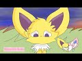 Sylveon x Umbreon e Espeon x Jolteon || Mini filme || Animation ~ Flipaclip