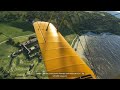 Alderney Island (EGJA)- fun with strong winds - Microsoft Flight Simulator 2022