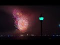 2024 4th of July fireworks over the Hudson River NJ NYC