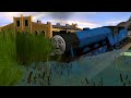 Rails of the North Western Railway - Gordon the Big Engine - Off the Rails