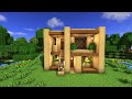 Minecraft: How to Build a Wooden House