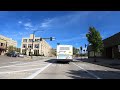 Driving Downtown Green Bay, Wisconsin - 4K City Street View Tour