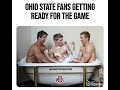 Ohio State fans getting ready for THE GAME