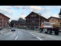 Car Drive 4K -Nagelfluhkette (Balderschwang - Hittisau - Lingenau - Alberschwende) Morning Drive