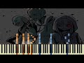 Bad Time Trio -  Triple The Threat (Undertale Au) ▶ Synthesia / Piano