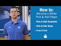 3 Basketball Drills to Become a Better Pick and Roll Player
