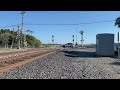 AMTK 155 leads Amtrak 6 ft Two private cars