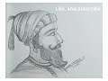 How to draw Mughal Emperor Babar/Babar painting/   Babar drawing tutorial Step by step