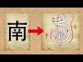 Chinese Etymology 南 - 