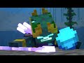 Warden vs Elder Guardian and Drowned Ocean Army (Minecraft Animation Movie)