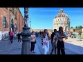 Pisa, Italy 🇮🇹 - The Leaning City - 4K 60fps HDR Walking Tour