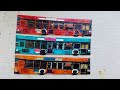 (A Few Month's Left Until Retirement) I Made These (2012) Buses A Little Different Yesterday