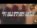 Bryson Tiller, Justin Bieber, Poo Bear - Lonely Christmas (Lyrics)