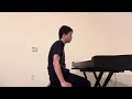 “It Won’t Be Long” piano cover